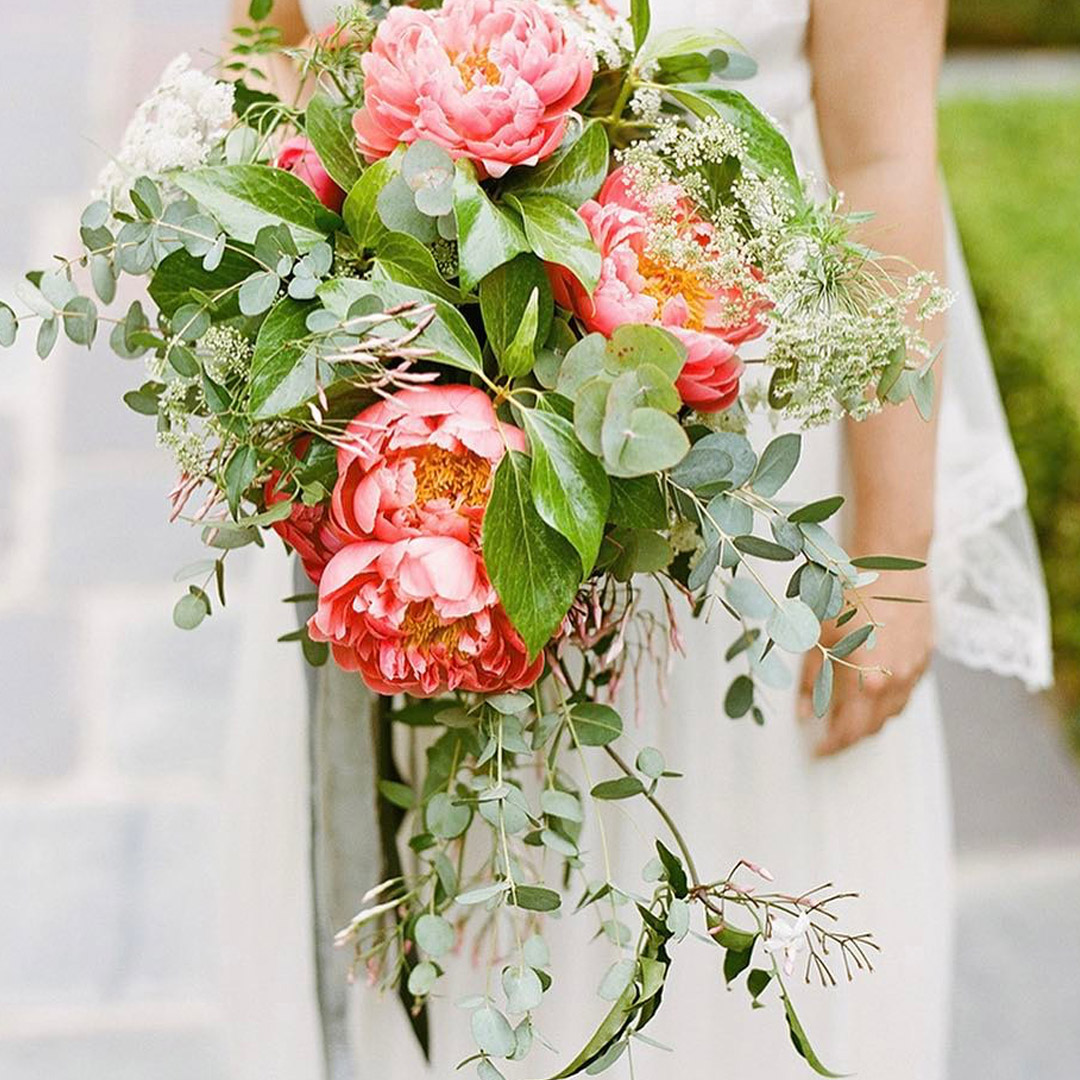 Wedding Dress and Flowers