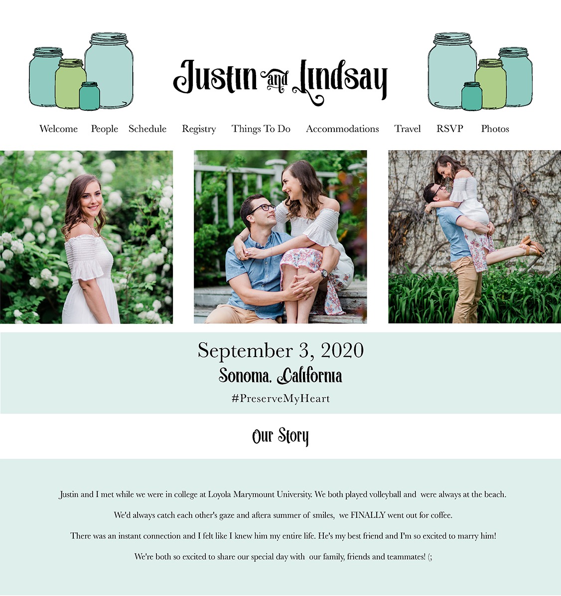 Free Wedding Website & Templates | Wedding Chicks